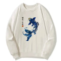 japanese koi fish sweatshirt free shipping