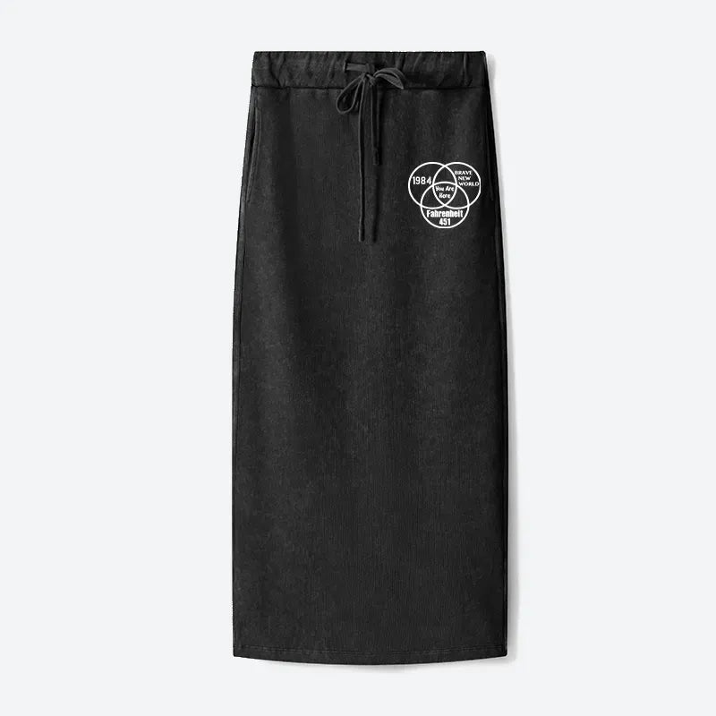 Multidimensional Rebellion Skirt for Streetwear