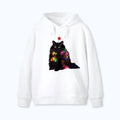 Kyoto-Lion Christmas Lights Cat Classic Hoodie