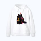 Kyoto-Lion Christmas Lights Cat Classic Hoodie