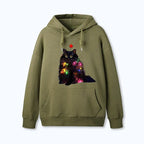Kyoto-Lion Christmas Lights Cat Classic Hoodie
