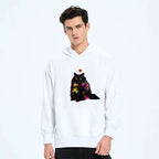 Japanese Cat Christmas Hoodie for Gift Idea