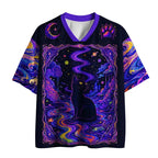 Kyoto-Lion Ghostly Black Cat Mesh Jersey