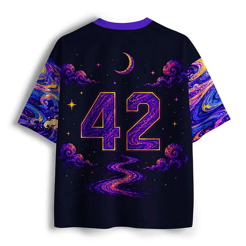 Kyoto-Lion Ghostly Black Cat Mesh Jersey