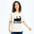 Japanese Vintage Black Cat Vibe Shirt
