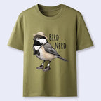 Kyoto-Lion Bird Nerd Chickadee Explorer Classic T-Shirt