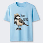 Japanese Ukiyo-e Bird T-Shirt for Summer
