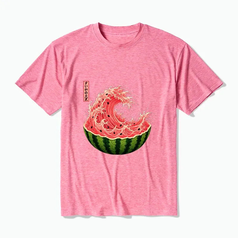 Japanese Ukiyo-e T-Shirt for Summer