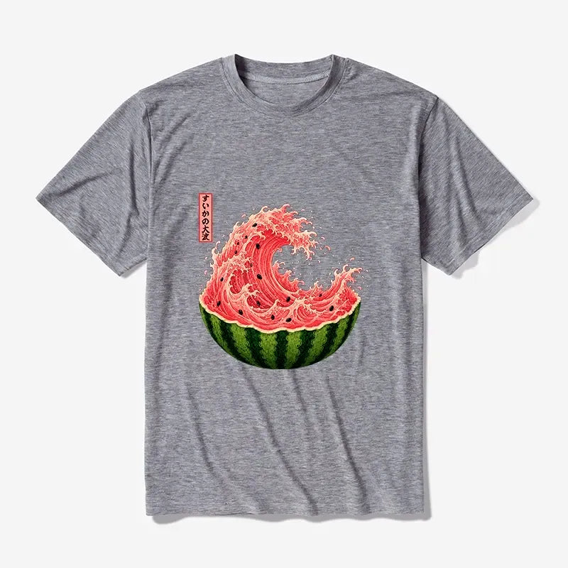 Japanese Ukiyo-e T-Shirt for Summer