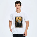 Classic Japanese Crane T-Shirt for Daily Wear