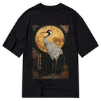 Vintage Japanese Crane Kanji T-Shirt
