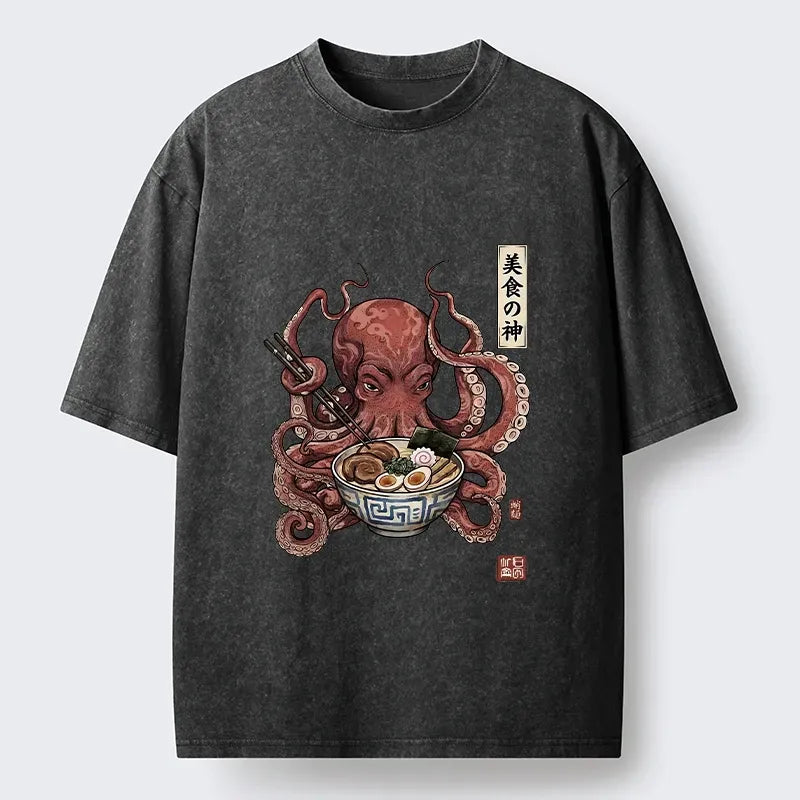 Japanese Ramen Meme T-Shirt for Daily Wear