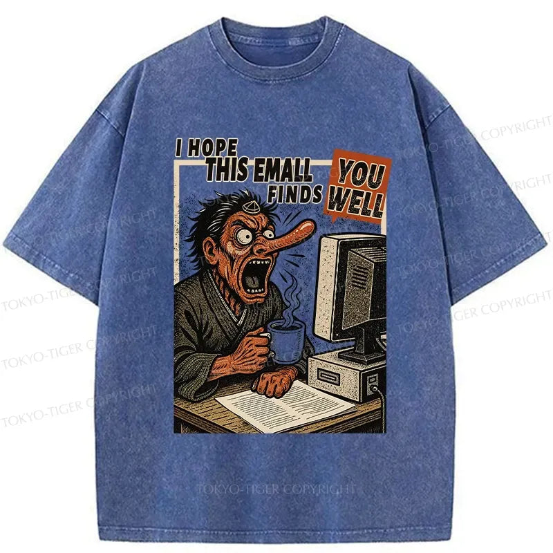 Japanese vintage style t-shirt for streetwear
