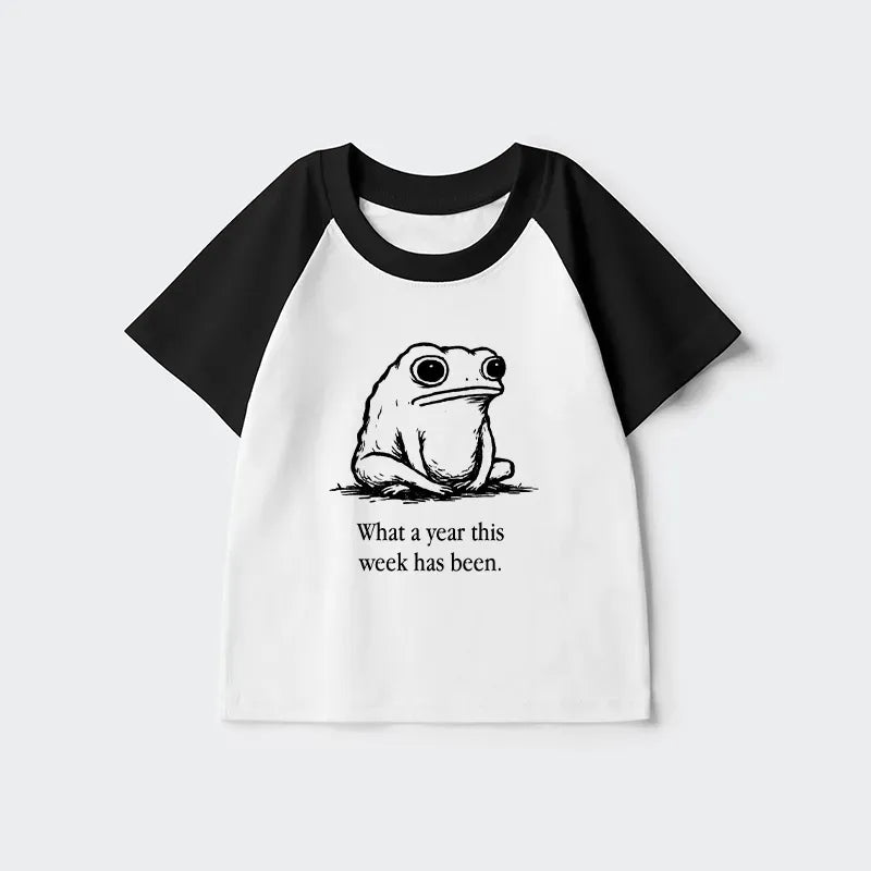 Kyoto-Lion kids raglan tee best seller