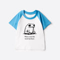 Japanese kids raglan t-shirt for daily wear
