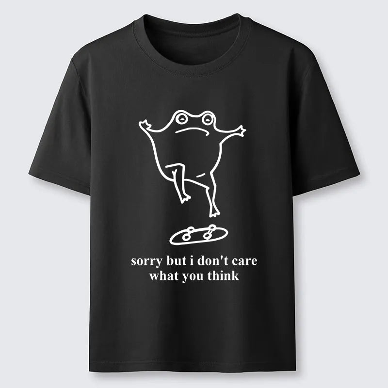 Kyoto-Lion Skate Frog No Worries Art Classic T-Shirt