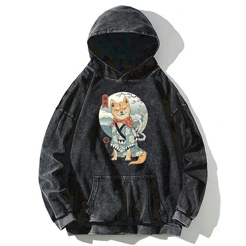 Kyoto Lion Samurai Hoodie for Men