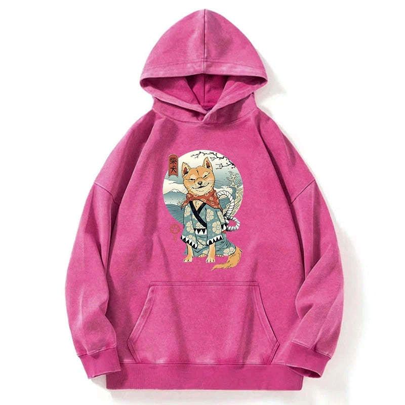 Kyoto Lion Samurai Hoodie for Men