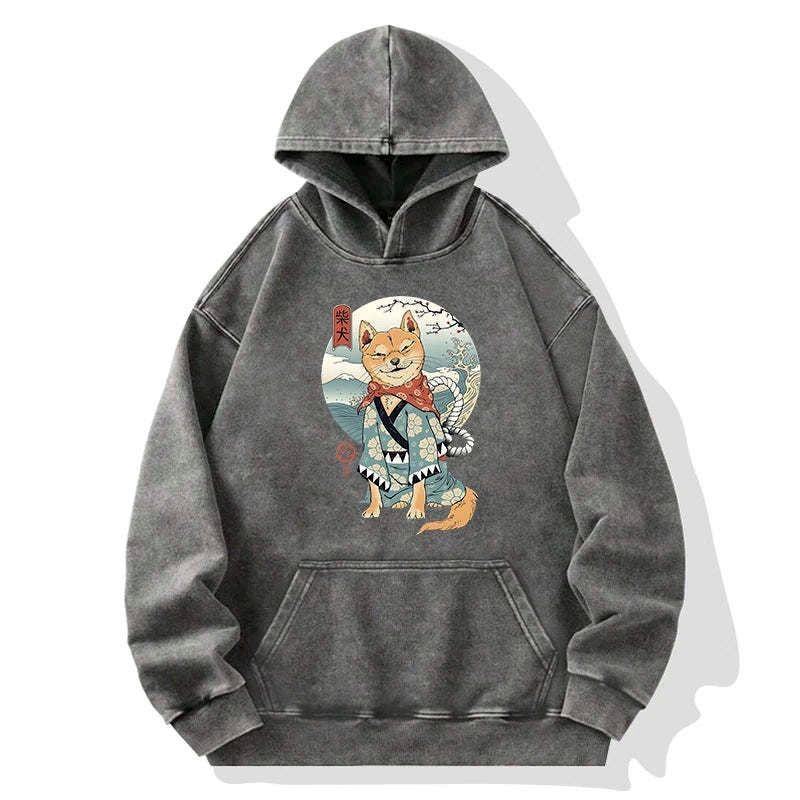 Kyoto Lion Samurai Hoodie for Men