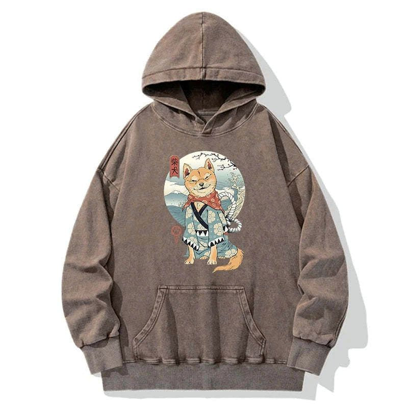 Kyoto Lion Samurai Hoodie for Men