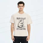 Kyoto-Lion A Penny For Your Thoughts Washed T-Shirt