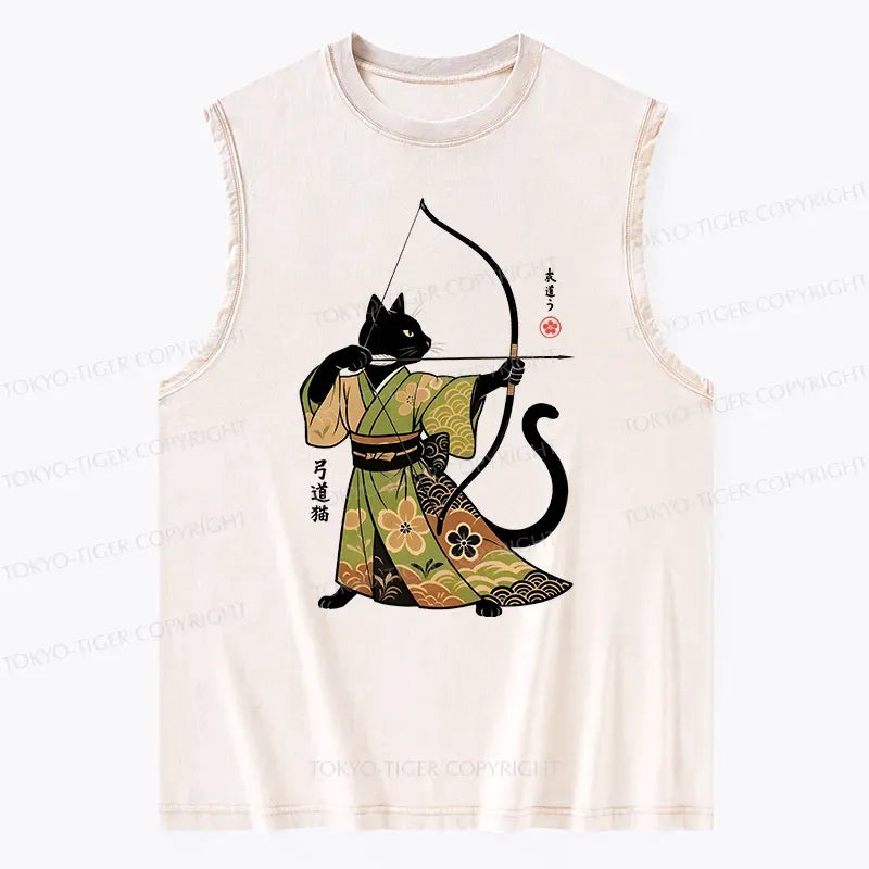 Cat Archery Tank Top Best Seller for Summer