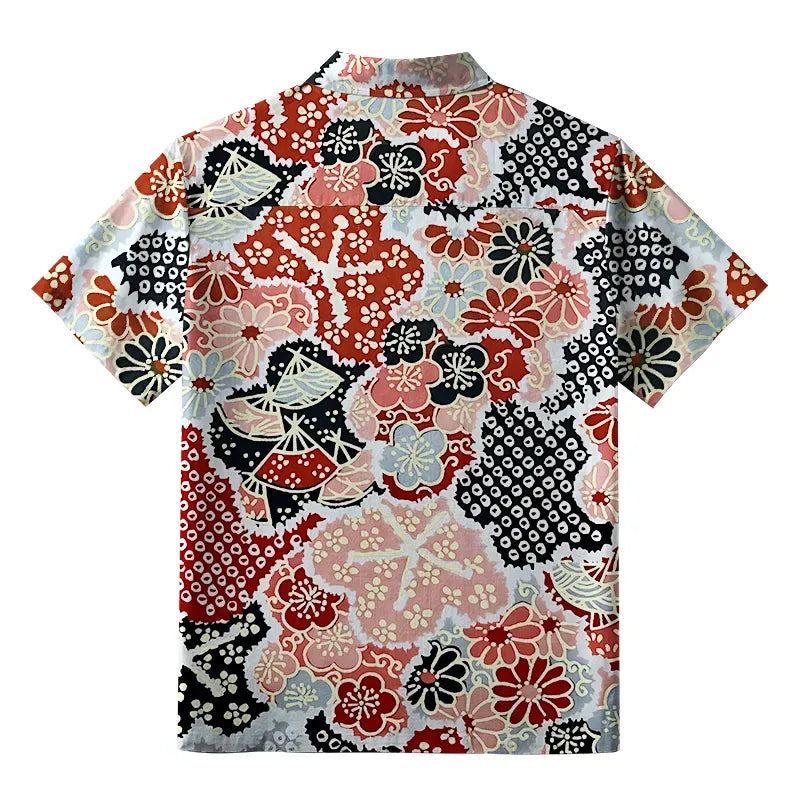 Kyoto Lion Hawaiian Shirt for Men