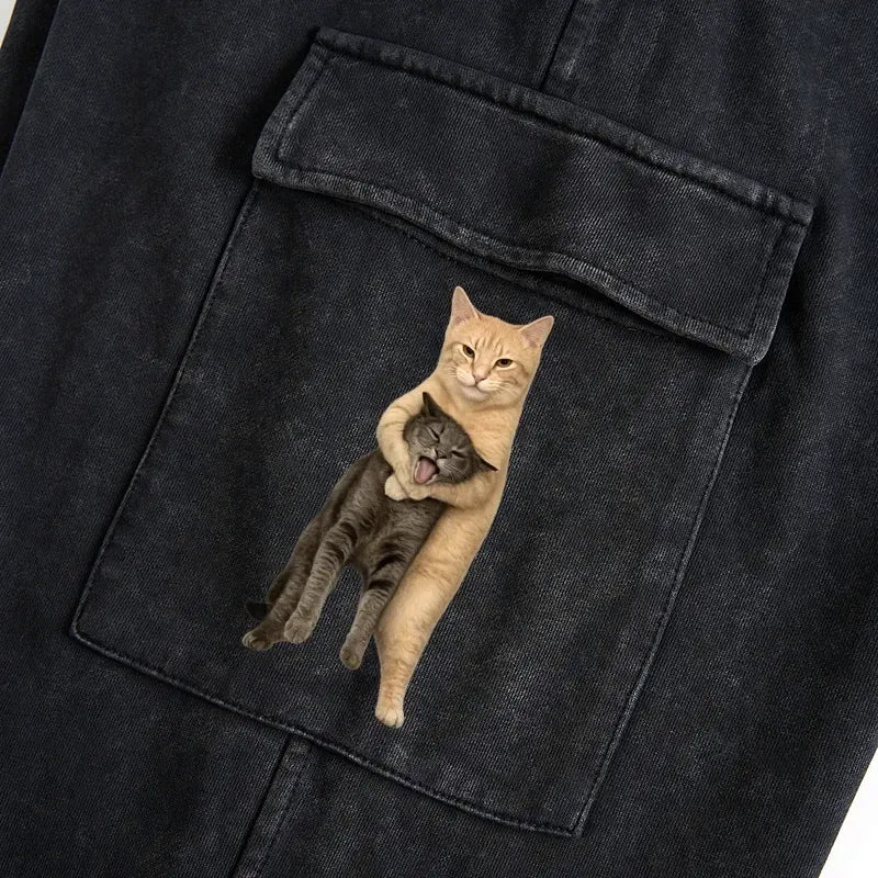 Washed Utility Sweatpants for Summer