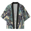 Kyoto-Lion Leaf Pattern Kimono Cardigan