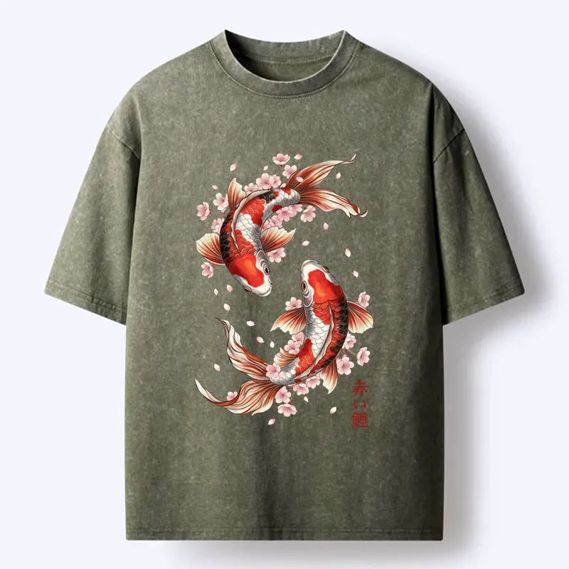 Vintage Unisex Ukiyo-e T-Shirt Best Seller