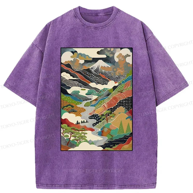 Kyoto wash T-shirt for summer