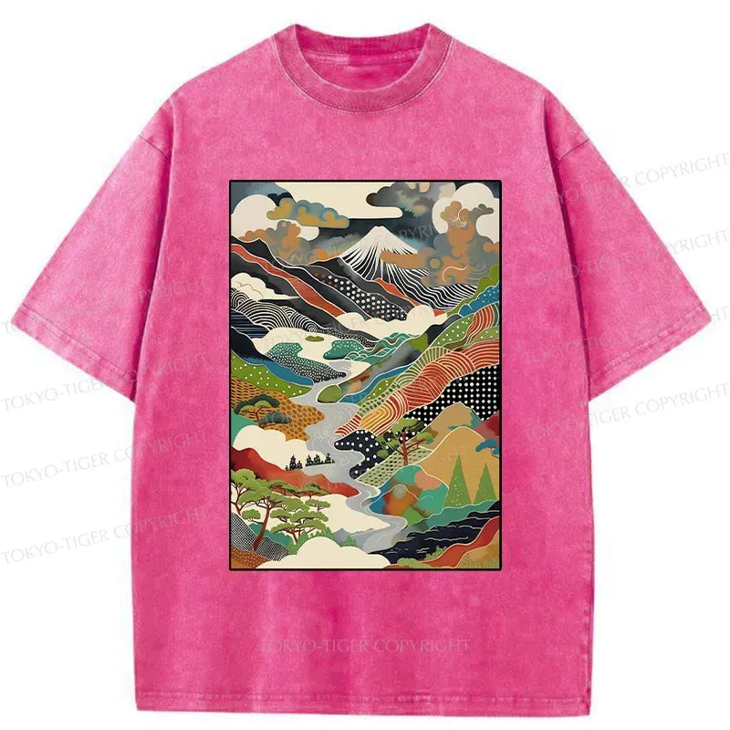 Kyoto wash T-shirt for summer