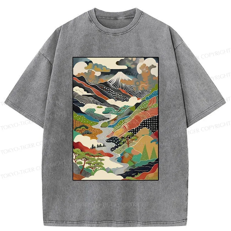 Kyoto wash T-shirt for summer