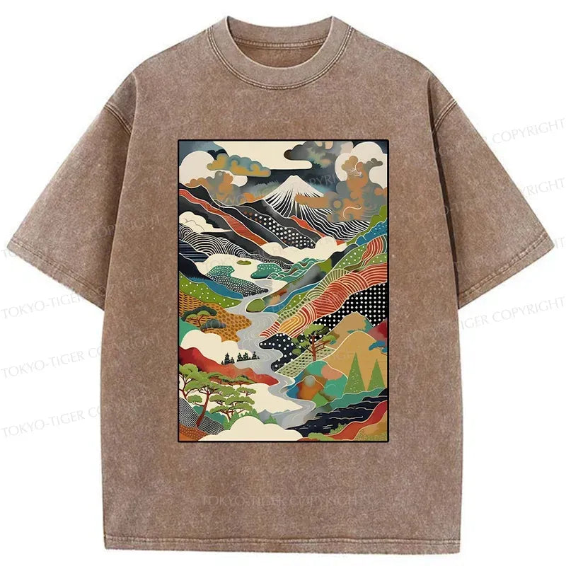 Kyoto wash T-shirt for summer