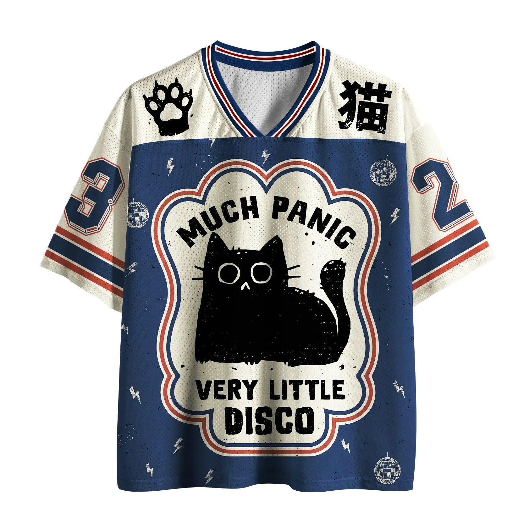 Japanese Retro Mesh Jersey for Daily Wear