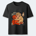 Kyoto Lion Punch Classic T-Shirt for Daily Wear