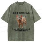 Washed Unisex T-Shirt for Summer Vacation