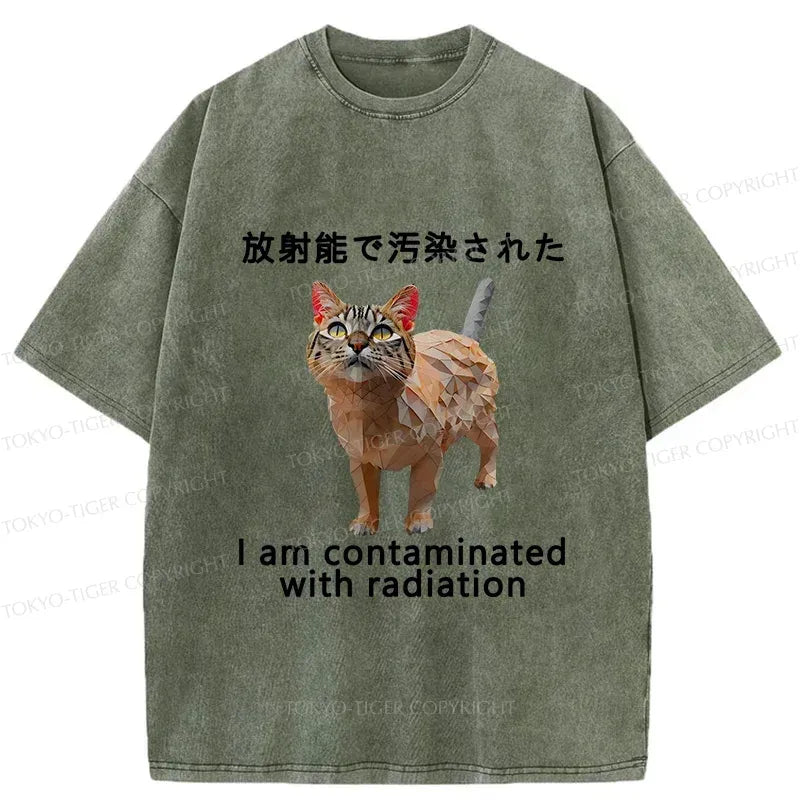 Washed Unisex T-Shirt for Summer Vacation