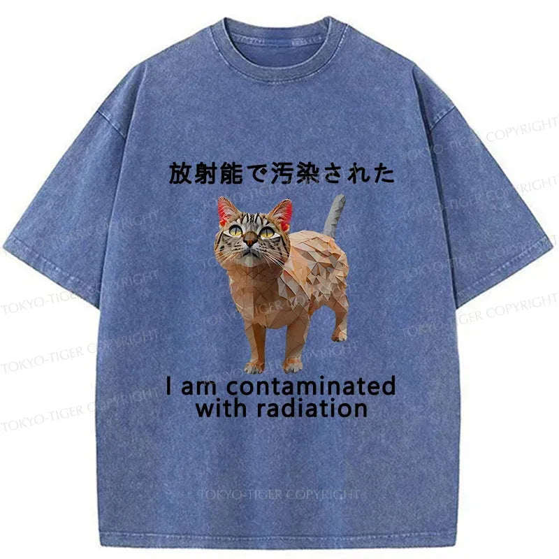 Washed Unisex T-Shirt for Summer Vacation