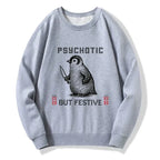 Kyoto-Lion Overstimulated but Festive Christmas Classic Sweatshirt