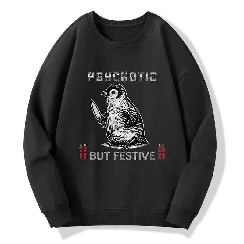 festive overstimulated sweatshirt gift idea