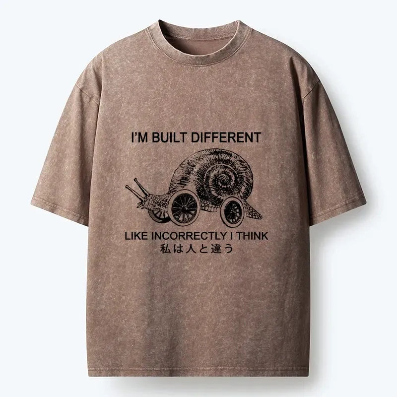 Japanese joke snail tee for gift