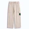 Japan washed utility sweatpants for daily wear