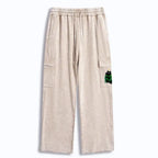 Japan washed utility sweatpants for daily wear