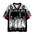 Kyoto-Lion Sinister Skeletal Ritual Mesh Jersey
