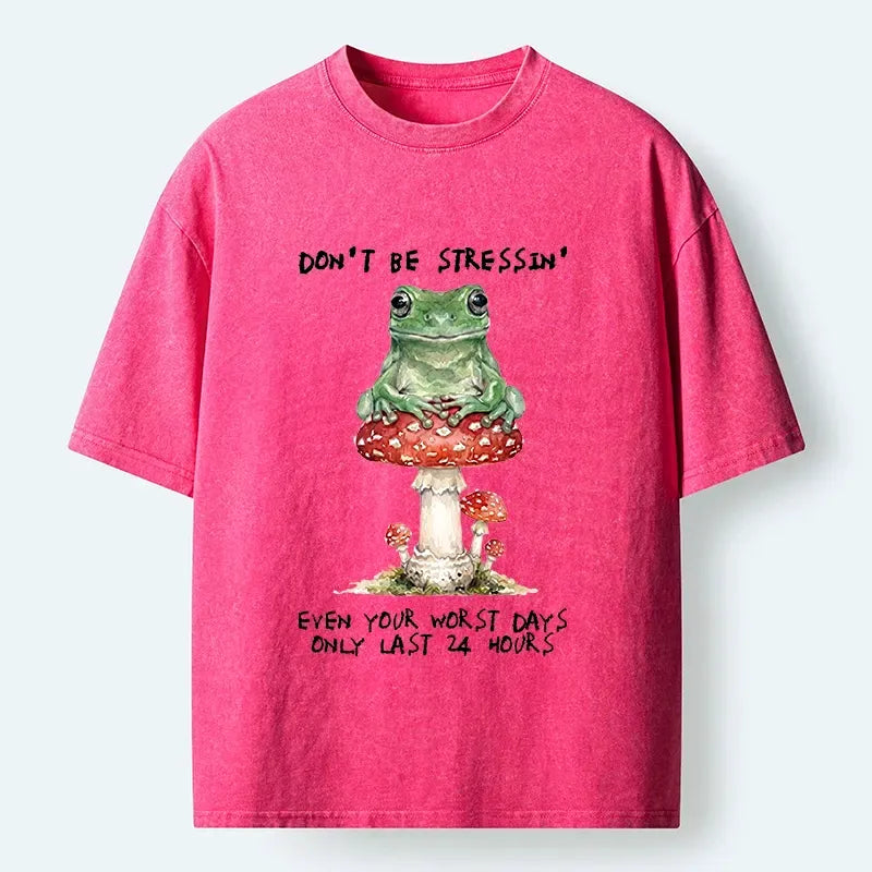 Vintage Japanese Frog T-Shirt for Streetwear