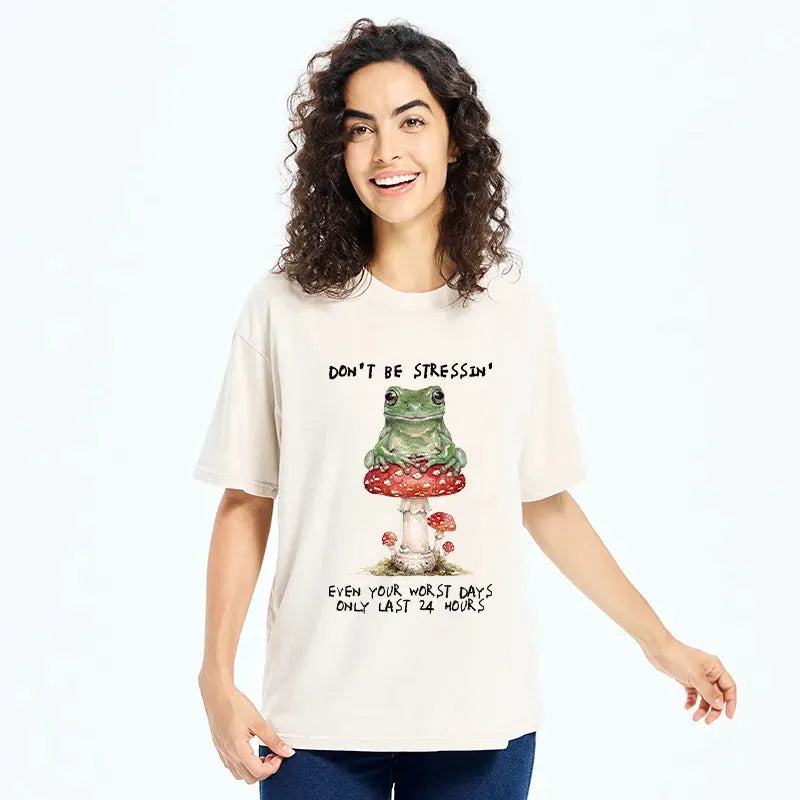 Tokyo Tiger Washed T-Shirt for Daily Wear