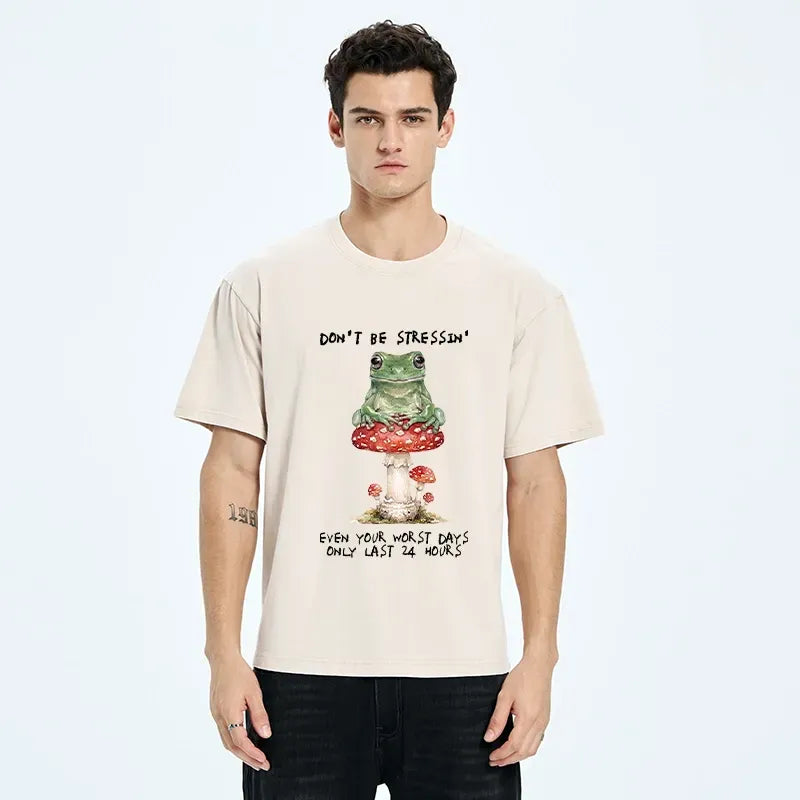 Vintage Japanese Frog T-Shirt for Streetwear
