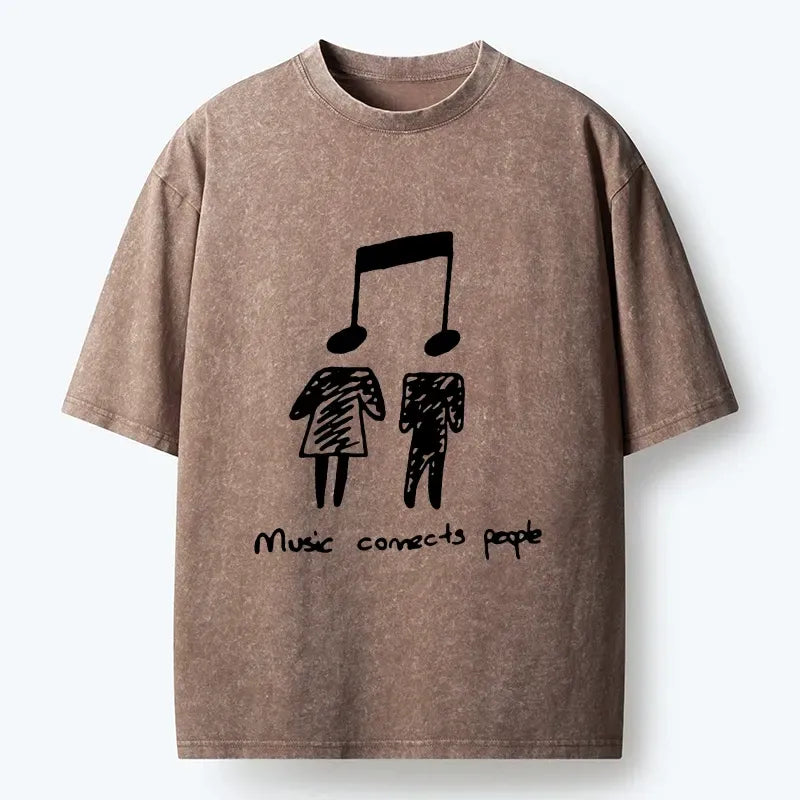 Washed Japanese Unisex Cotton T-Shirt