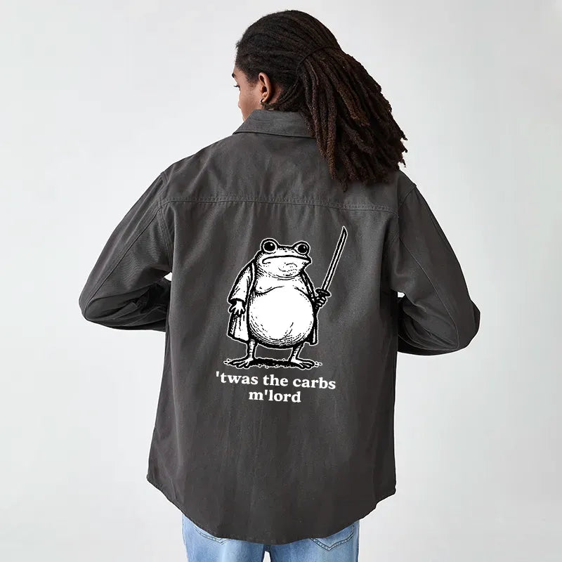 kyoto lion funny frog jacket gift idea